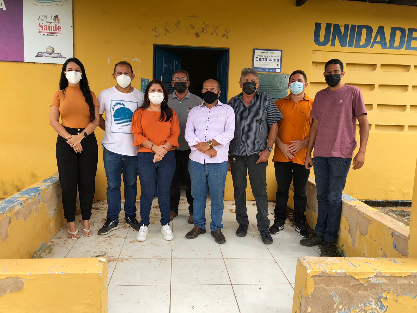 Maninha  assina ordem de serviço para reforma da UBS do Povoado Brandão - Imagem 1