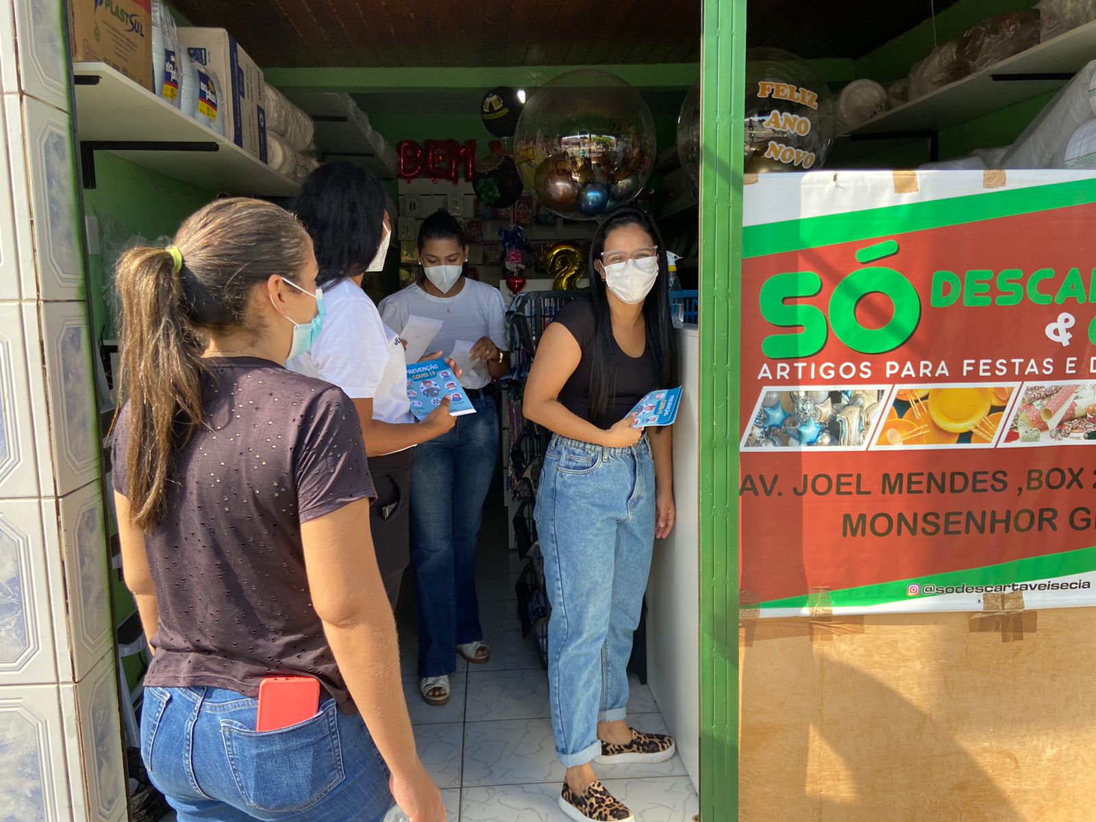 Prefeitura de Monsenhor Gil realiza ações de combate  a Covid-19 - Imagem 2