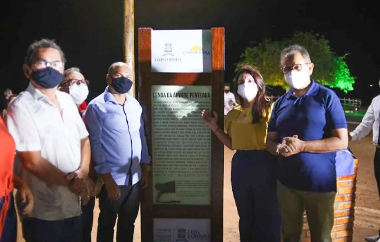 Luis Correia inaugura revitalização do entorno da Árvore Penteada