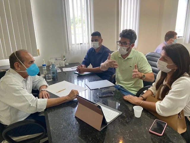 Maninha se reúne com senador Marcelo Castro e solicita melhorias  - Imagem 1