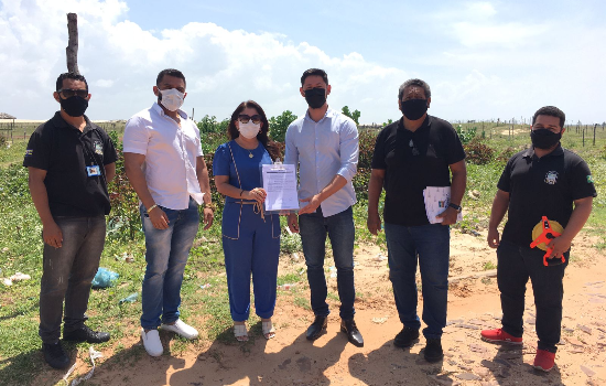 Maninha assina ordem para construção de creche no Residencial Brisa Mar