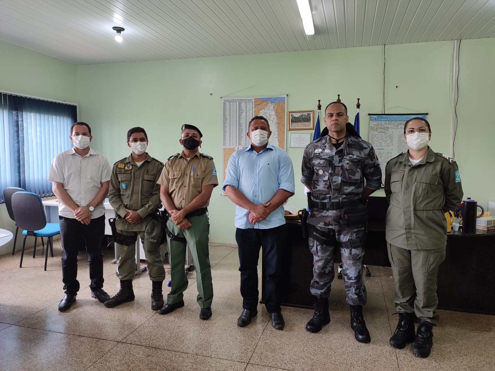 Pref. Miguel se reúne com Comando do 4°BPM e Coordenação Regional do PROERD - Imagem 1