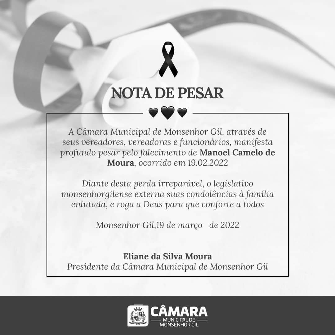 Prefeito emite nota de pesar pelo falecimento do pai de deputada - Imagem 3