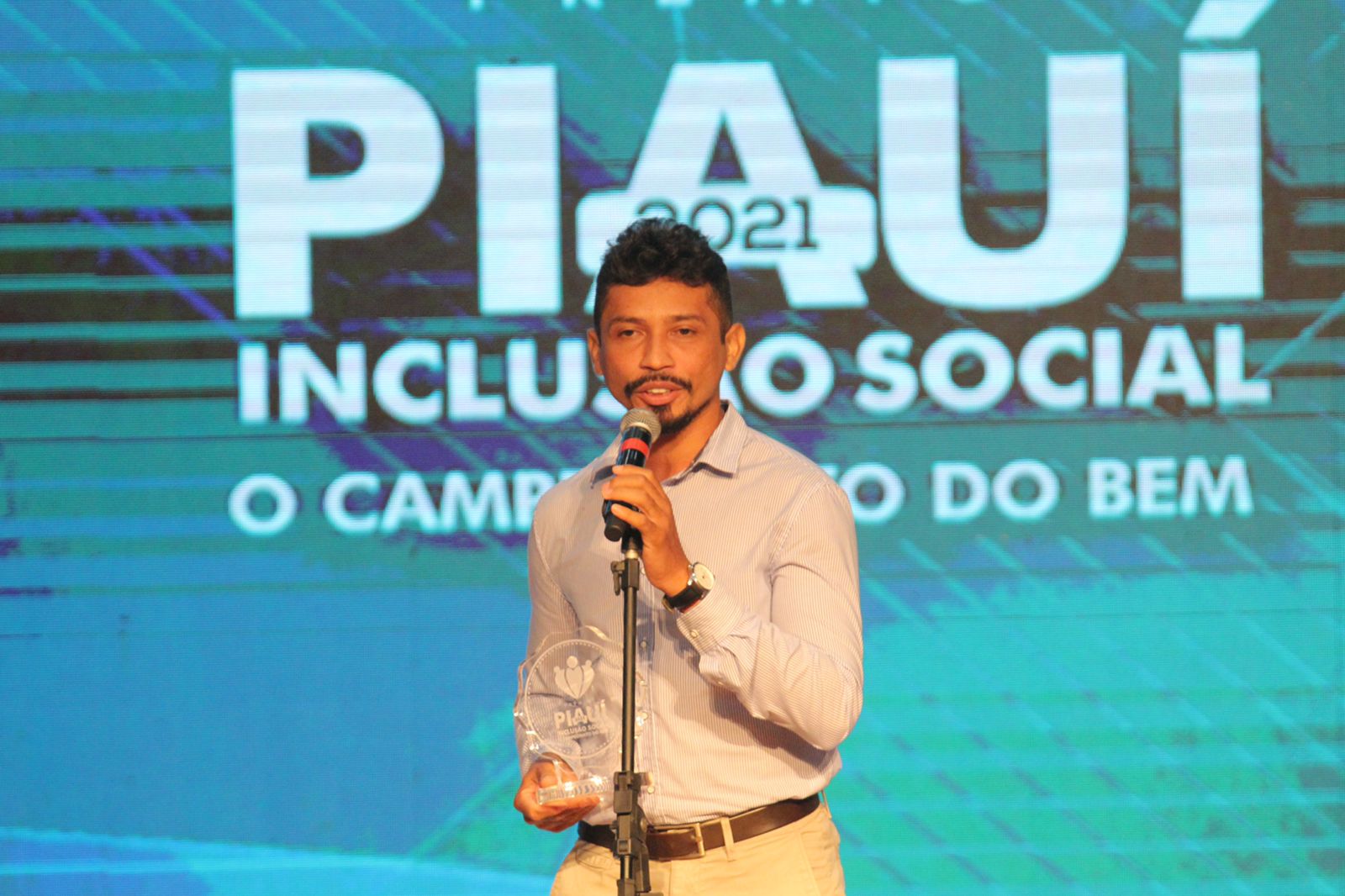 Lar Preciso Viver ganha na categoria Associação (Foto: Raíssa Morais)