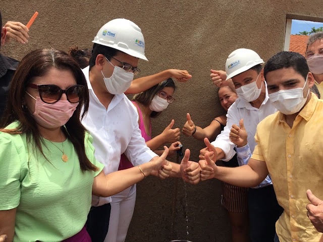 Maninha e Wellington Dias entregam primeira etapa da Adutora do Litoral - Imagem 1