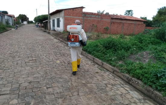 Hugo Napoleão pulveriza pontos onde houve registro de foco de Dengue