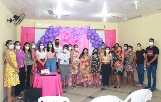 Social e Saúde de Lagoinha realizaram reunião com Gestantes