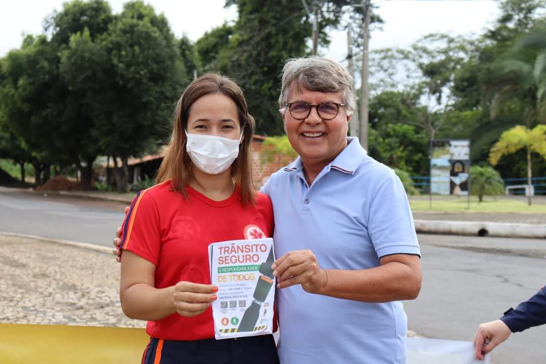 SAMU de Monsenhor Gil faz campanha para um trânsito sem tragédias - Imagem 1