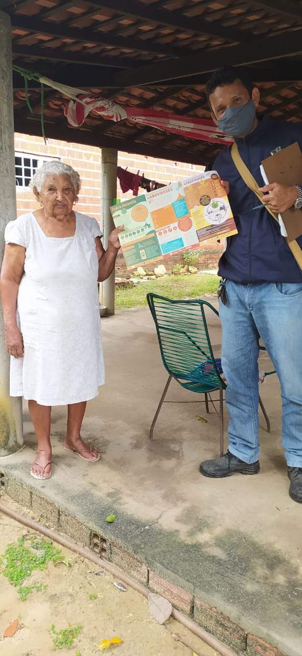 Agentes comunitários de Monsenhor Gil em campo contra o mosquito da dengue - Imagem 1