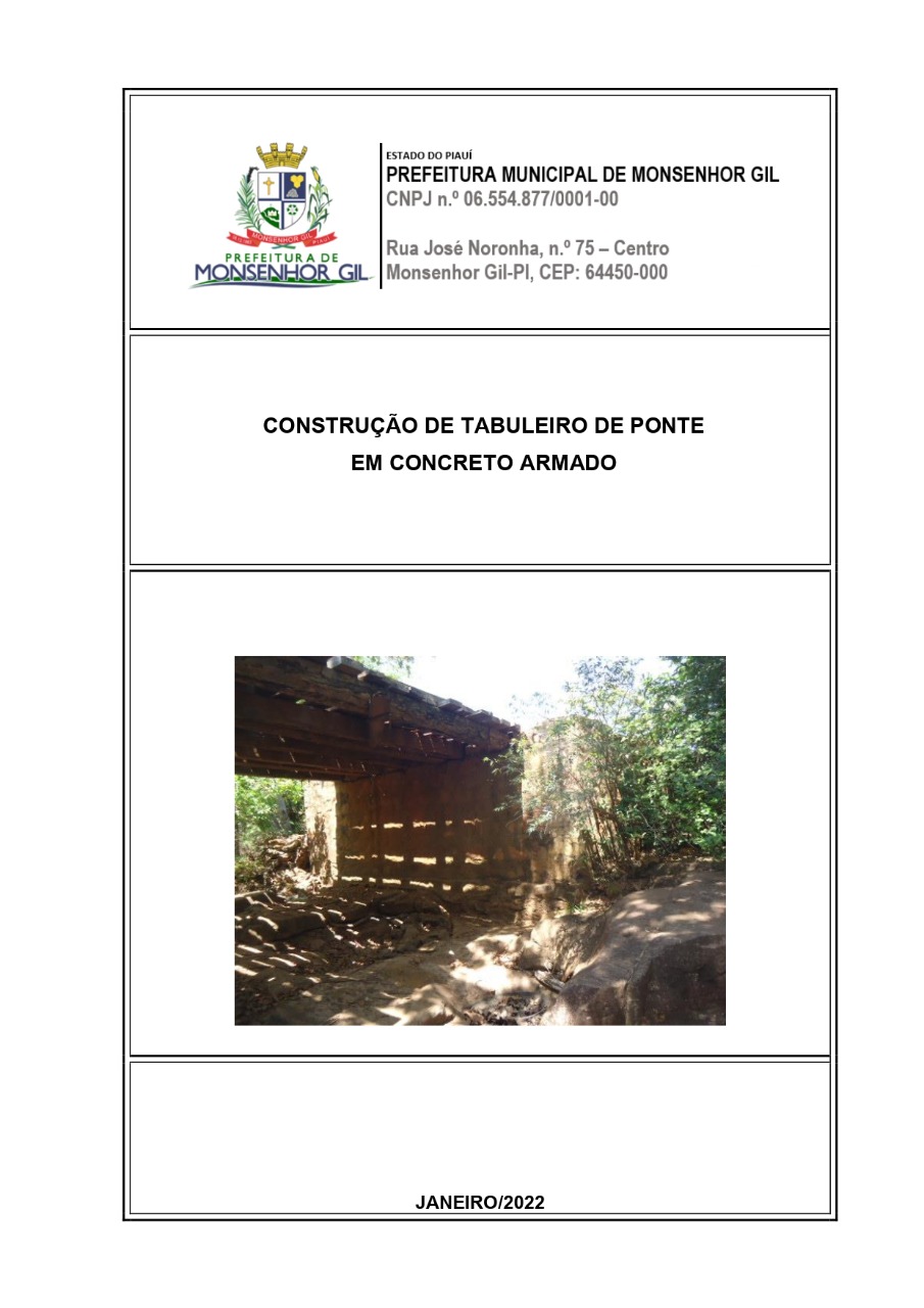 Prefeitura emite nota sobre ponte danificada em Monsenhor Gil - Imagem 2