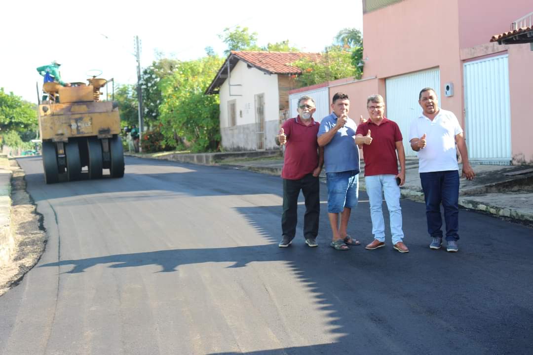 Iniciada a terceira etapa de pavimentação asfáltica em Monsenhor Gil - Imagem 2