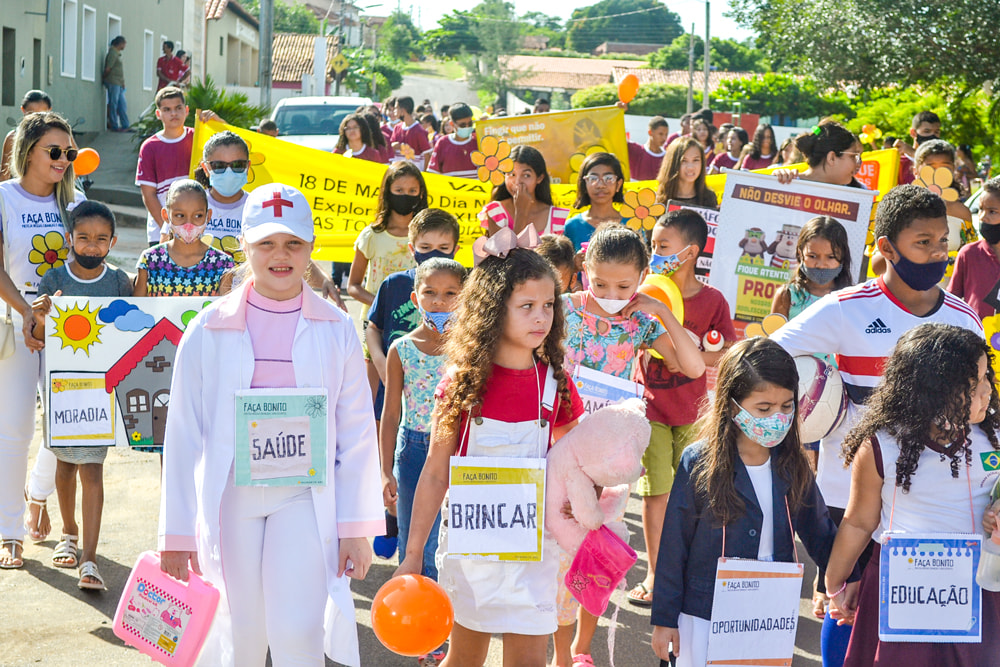 Prefeitura Municipal realiza caminhada alusiva a campanha “Faça Bonito” - Imagem 13