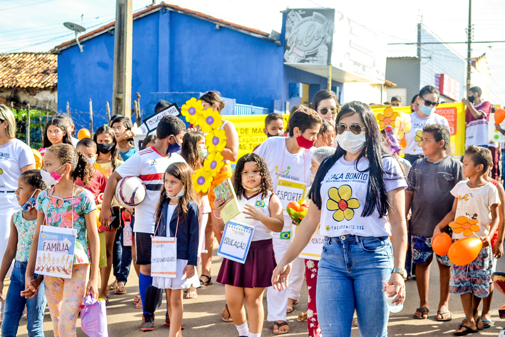 Prefeitura Municipal realiza caminhada alusiva a campanha “Faça Bonito” - Imagem 28