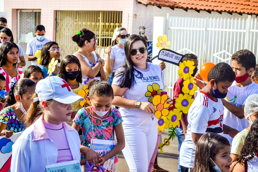 Prefeitura Municipal realiza caminhada alusiva a campanha “Faça Bonito” - Imagem 21