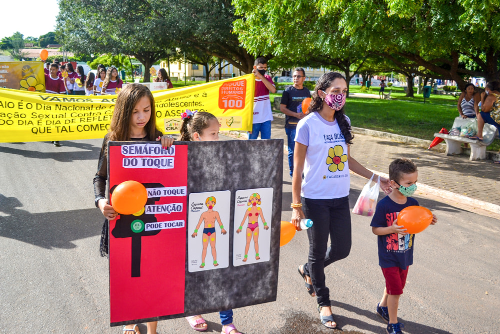 Prefeitura Municipal realiza caminhada alusiva a campanha “Faça Bonito” - Imagem 15