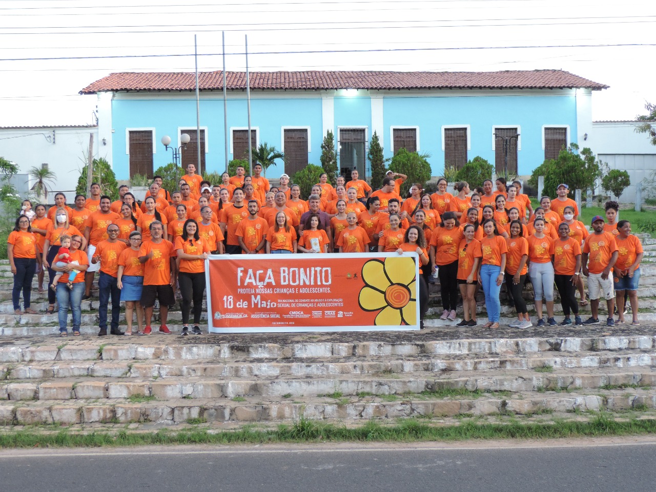 Monsenhor Gil no Dia D da Campanha Faça Bonito - Imagem 20