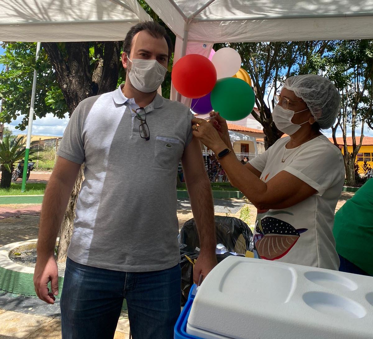 Esperantina realizou dia D de vacinação contra gripe e sarampo - Imagem 2