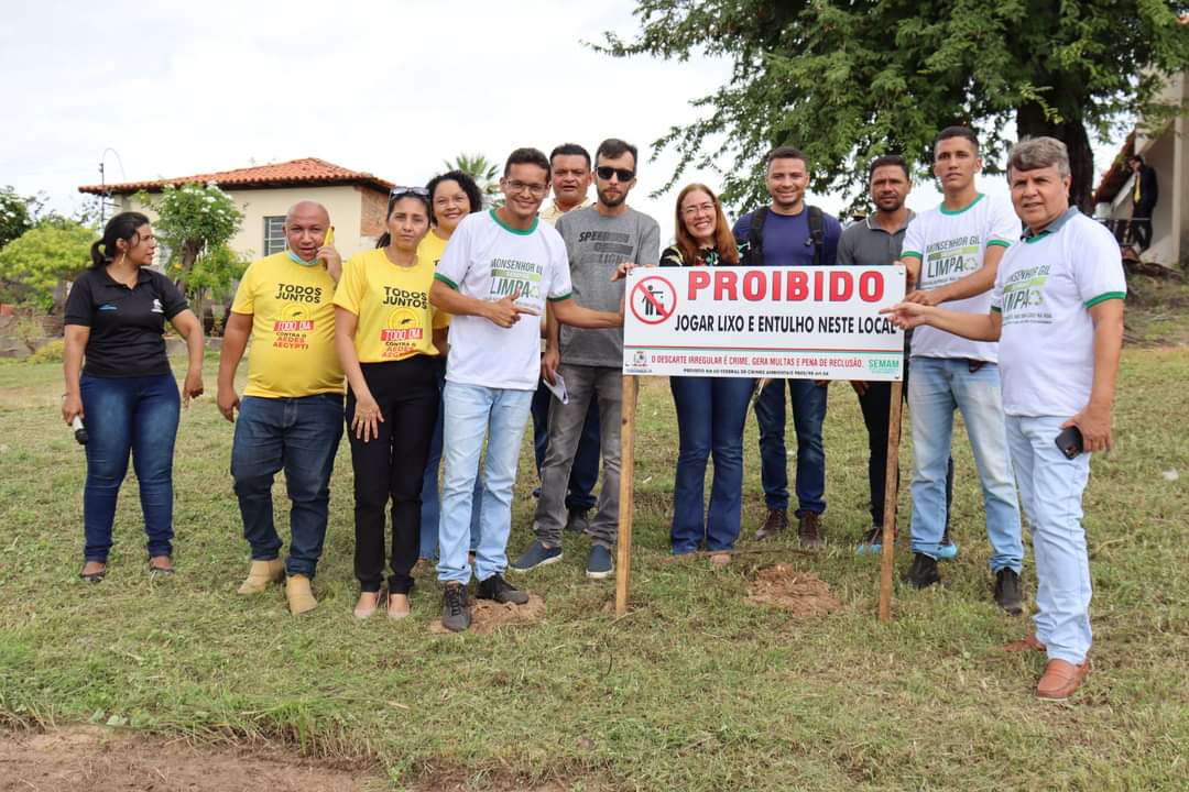 Cidade limpa em Monsenhor Gil, necessidade e dever de todos - Imagem 5