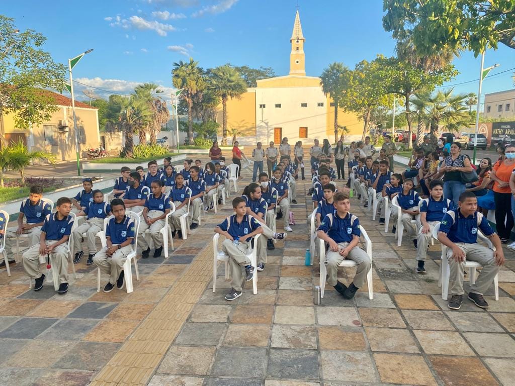 Pelotão Mirim inicia atividades em Esperantina - Imagem 1