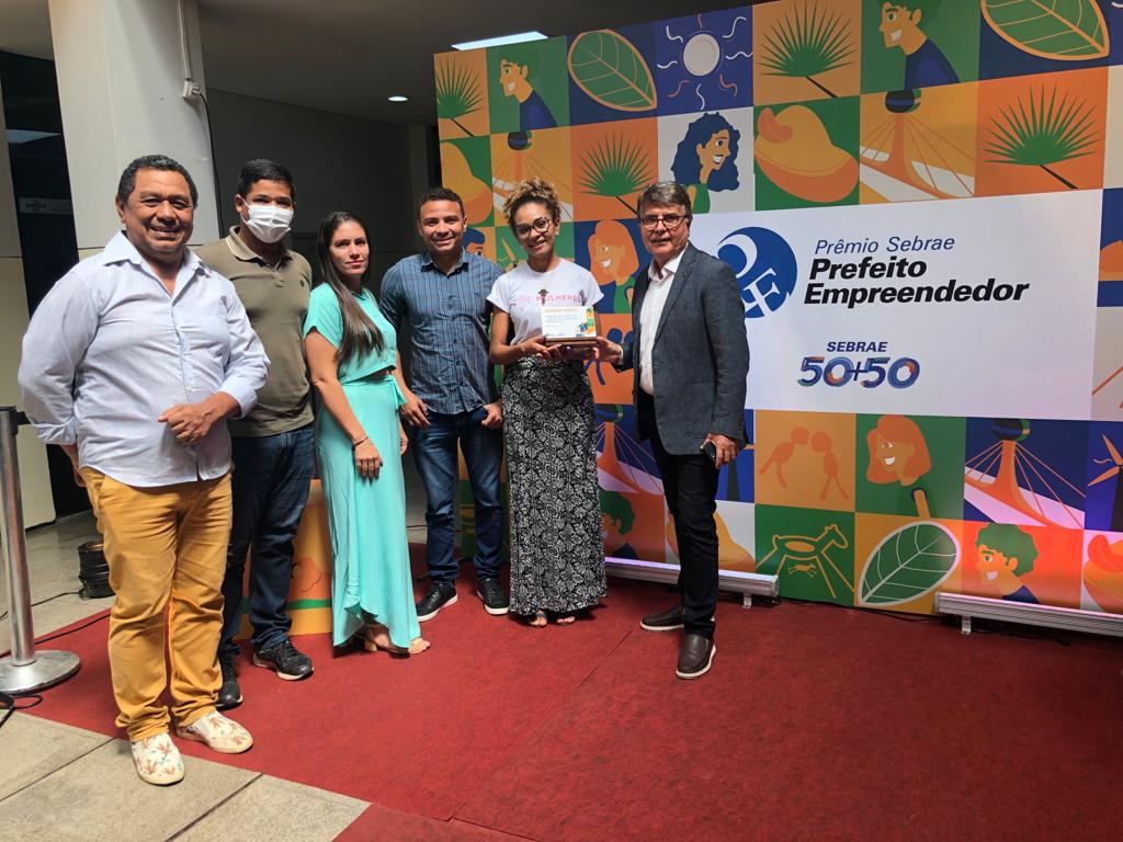 Monsenhor Gil participou da premiação do Prêmio Prefeito Empreendedor 2022