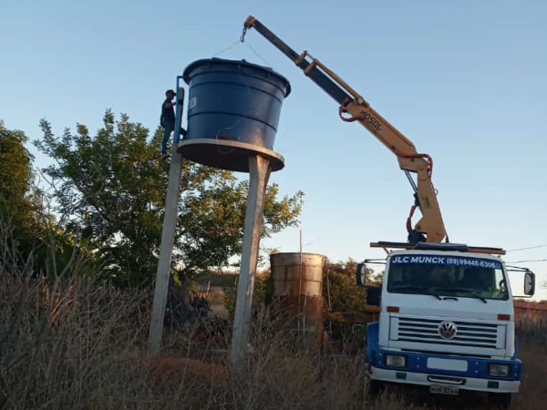 Prefeitura substitui sistema de abastecimento de água de Morro Grande.