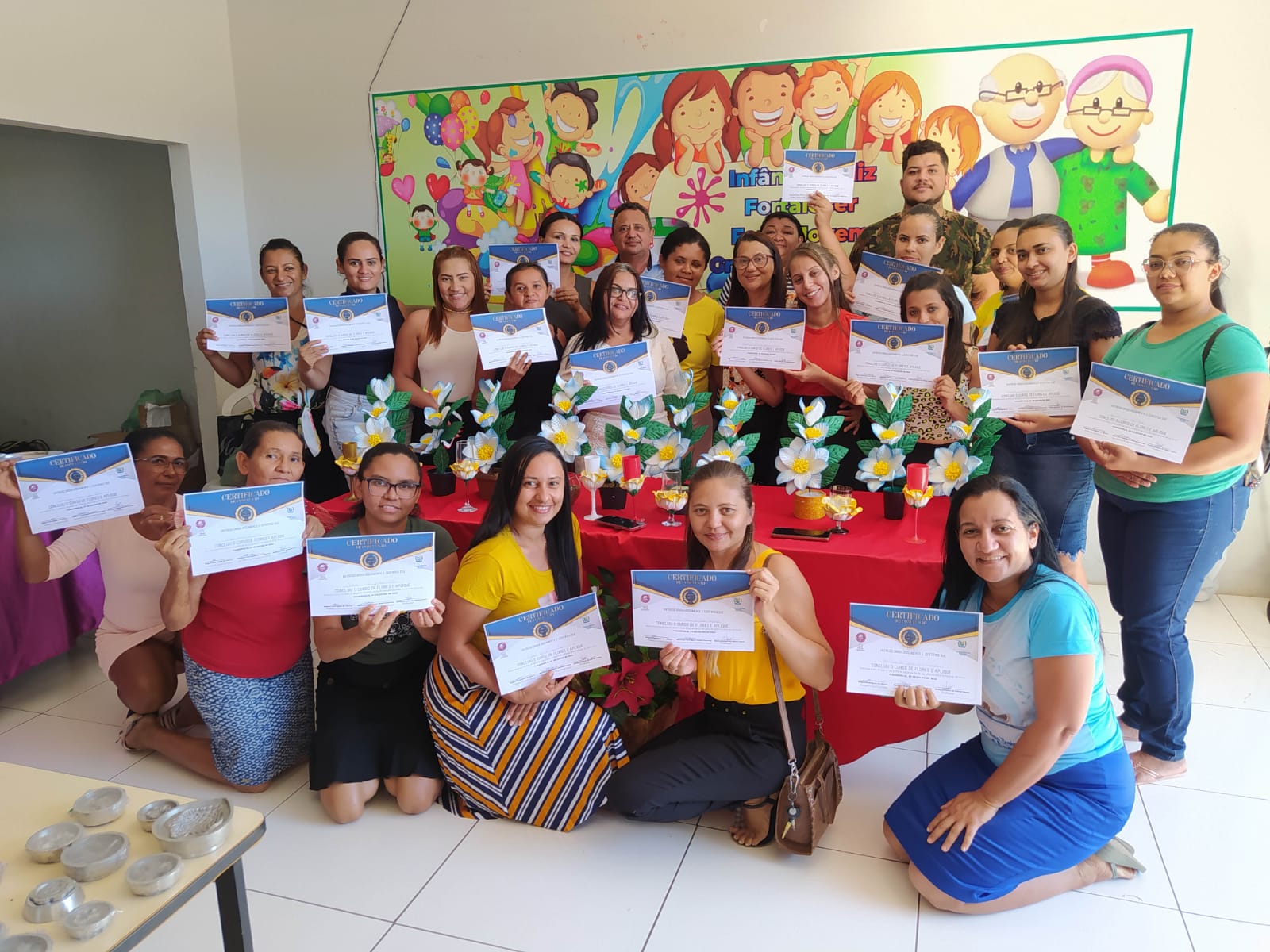 Prefeitura de Itainópolis promove curso de flores e aplique em EVA. - Imagem 3