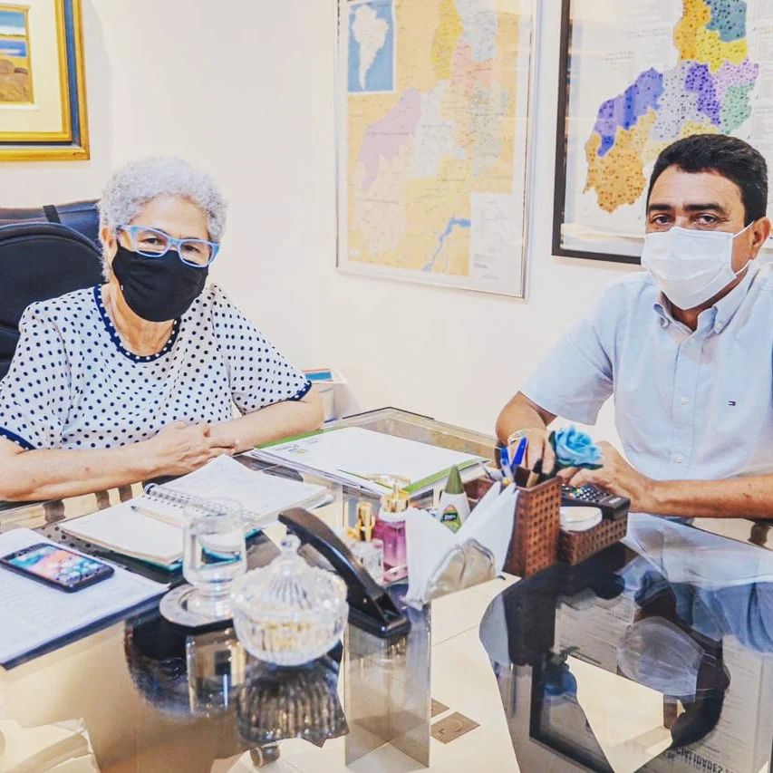 Marcelino Almeida participou de audiência com a Governadora Regina Sousa. - Imagem 1