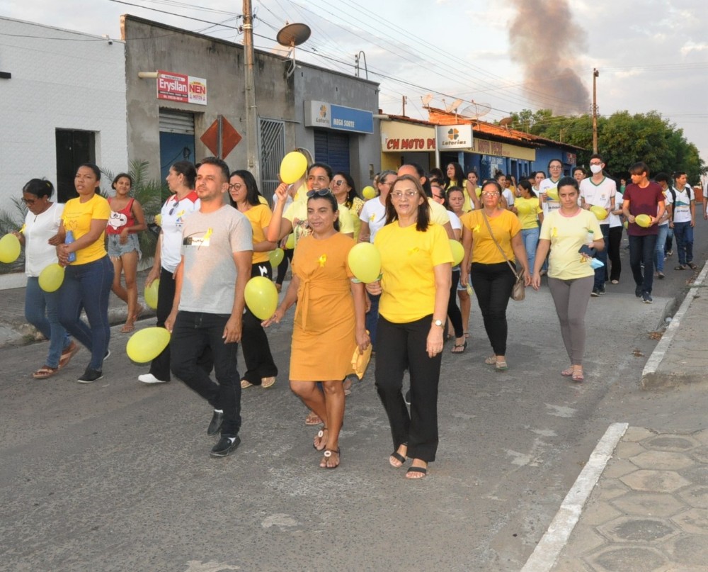Hugo Napoleão realiza caminhada em alusão ao Setembro Amarelo - Imagem 13