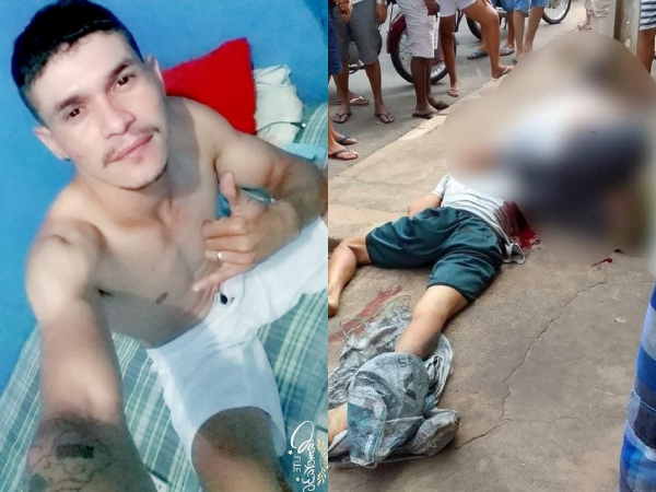 Homem é perseguido e assassinado a tiros na porta de residência em Piripiri (Foto: Ronaldo Mota)