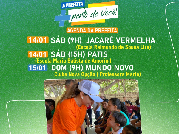 Lançada em Esperantina a campanha: “A Prefeita Mais Perto de Você”