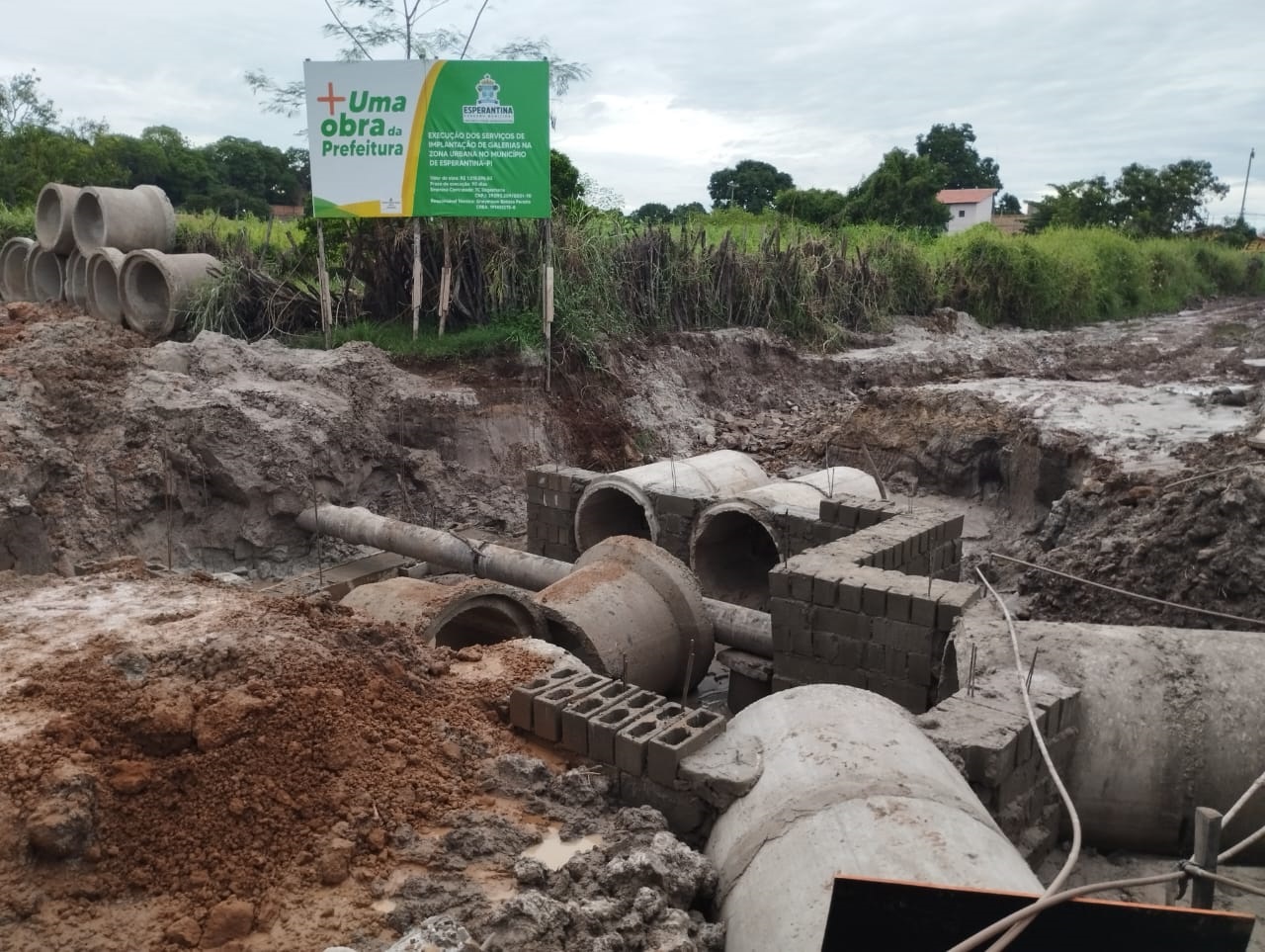 Obra da galeria da rua Bento Rêgo segue dentro do cronograma - Imagem 2