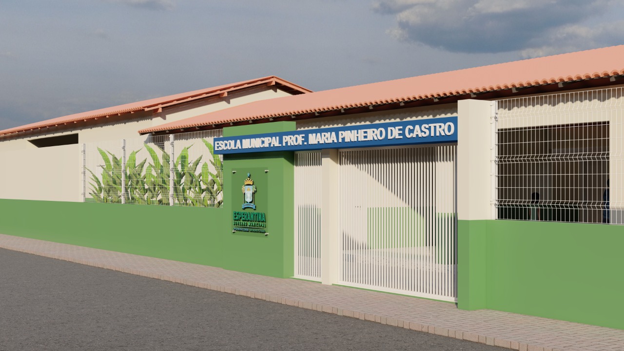 Escola Maria Pinheiro está sendo reformada e ampliada - Imagem 1