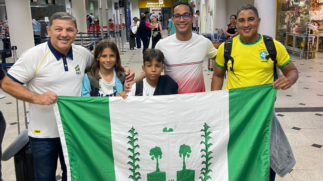 Jovens de Água Branca-PI participam de Campeonato Brasileiro de Judô