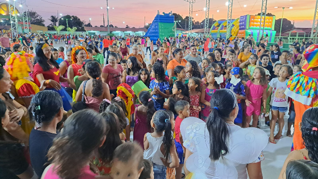Prefeitura de São João do Arraial promove festa em homenagem às crianças