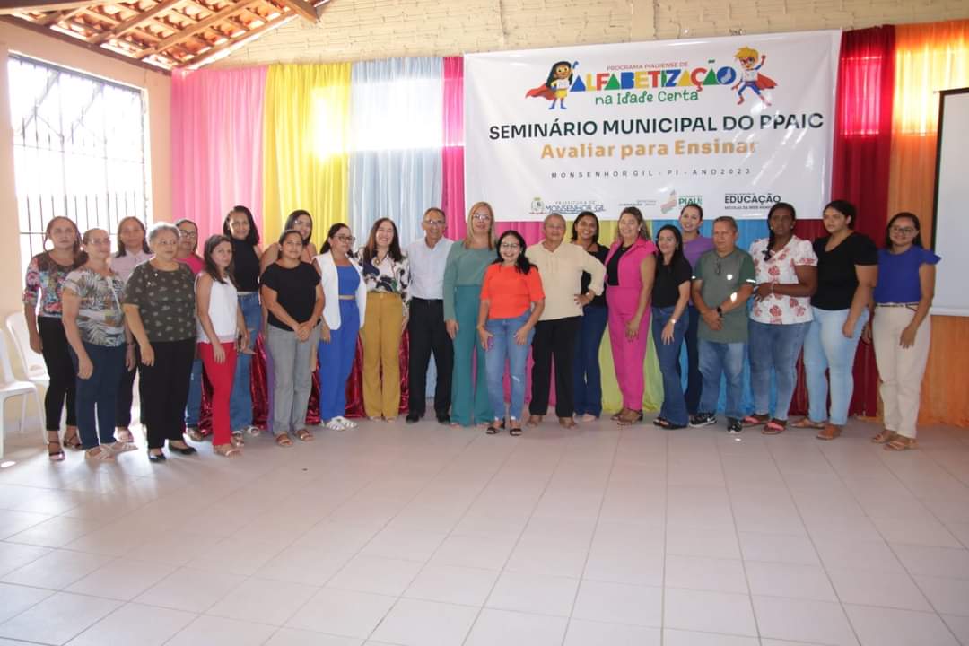 Secretaria Municipal de Educação realiza Seminário PPAIC em Monsenhor Gil - Imagem 9