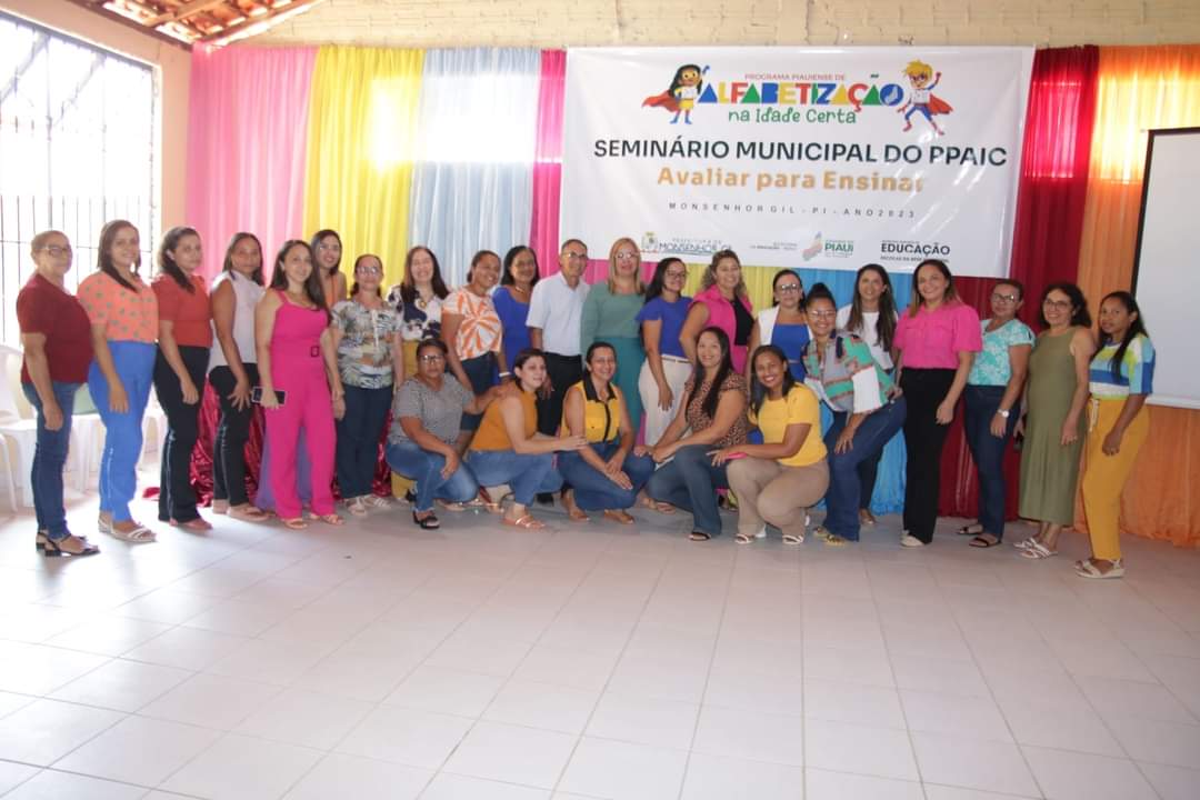 Secretaria Municipal de Educação realiza Seminário PPAIC em Monsenhor Gil - Imagem 7