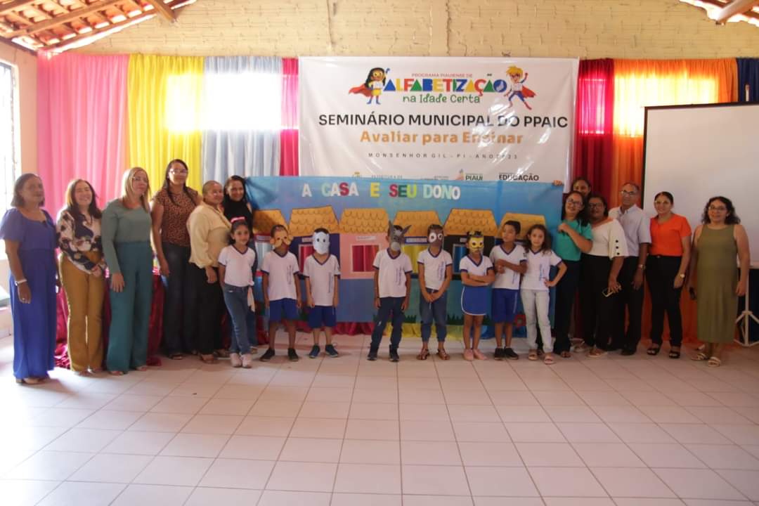 Secretaria Municipal de Educação realiza Seminário PPAIC em Monsenhor Gil - Imagem 4