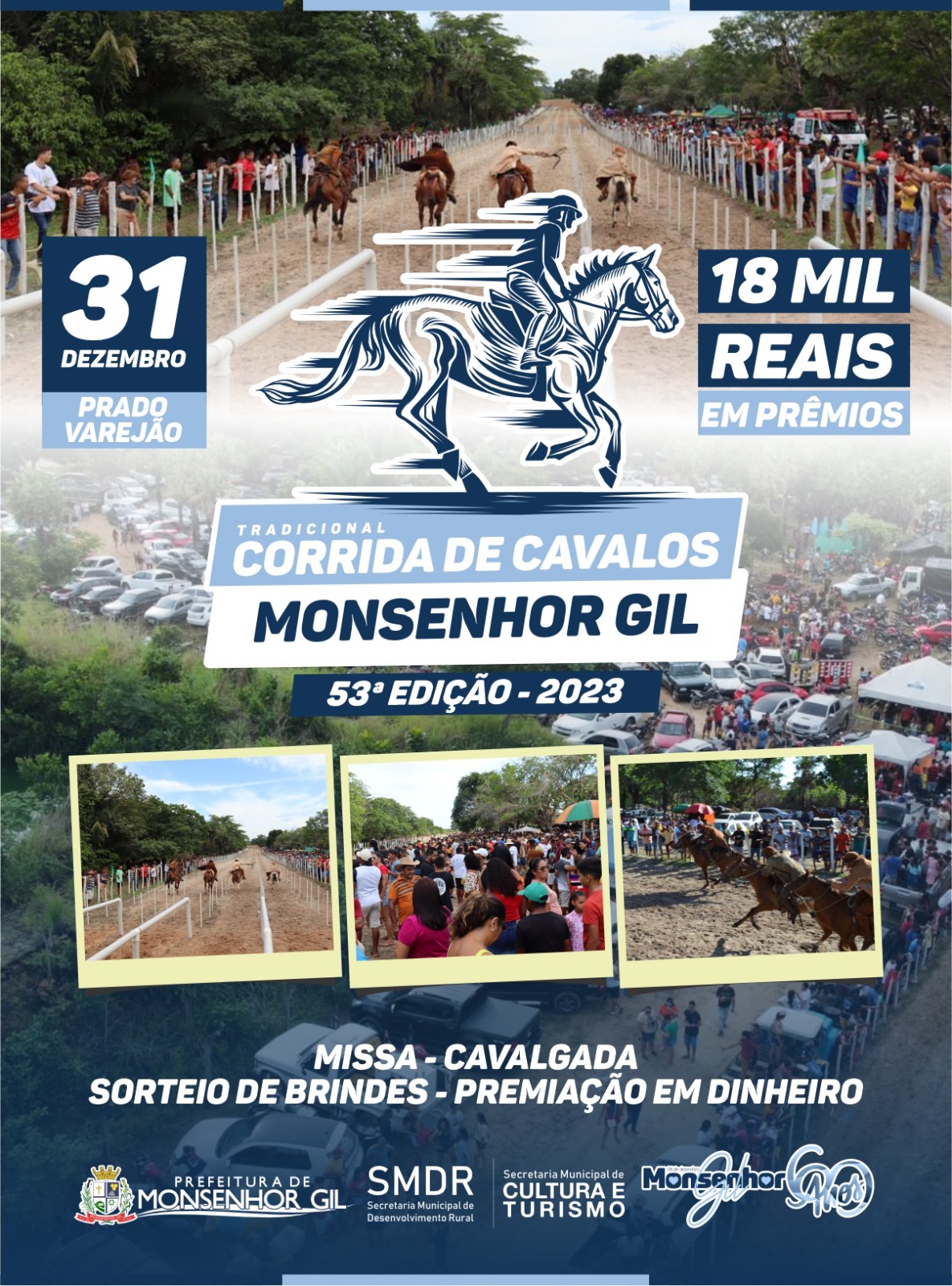Premiação de 18 mil para Corrida de Cavalos em Monsenhor Gil - Imagem 2