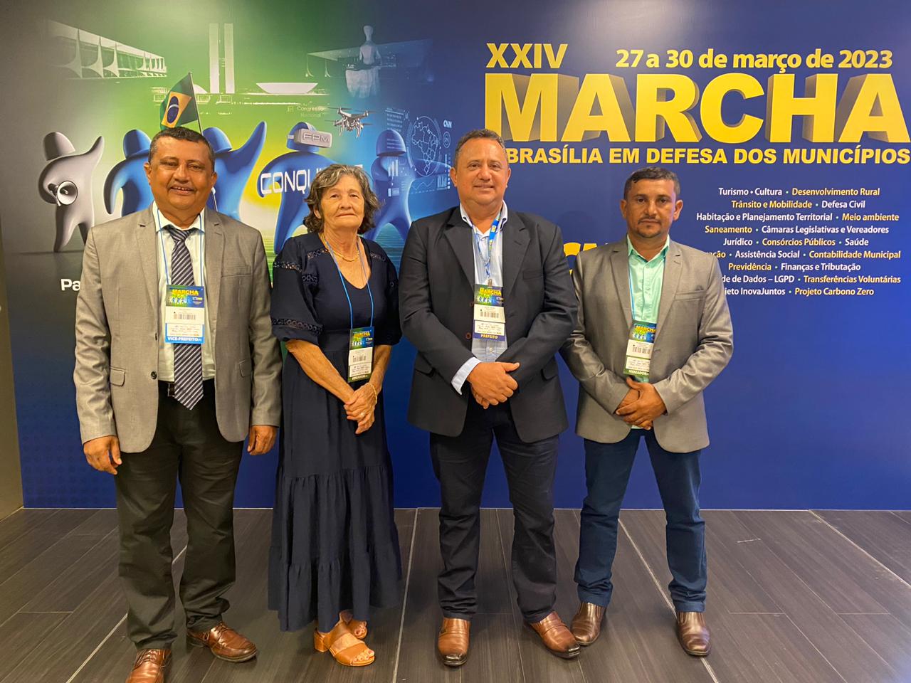 Pref. Miguel Rodrigues, participa da XXIV Marcha dos Prefeitos em Brasília. - Imagem 4