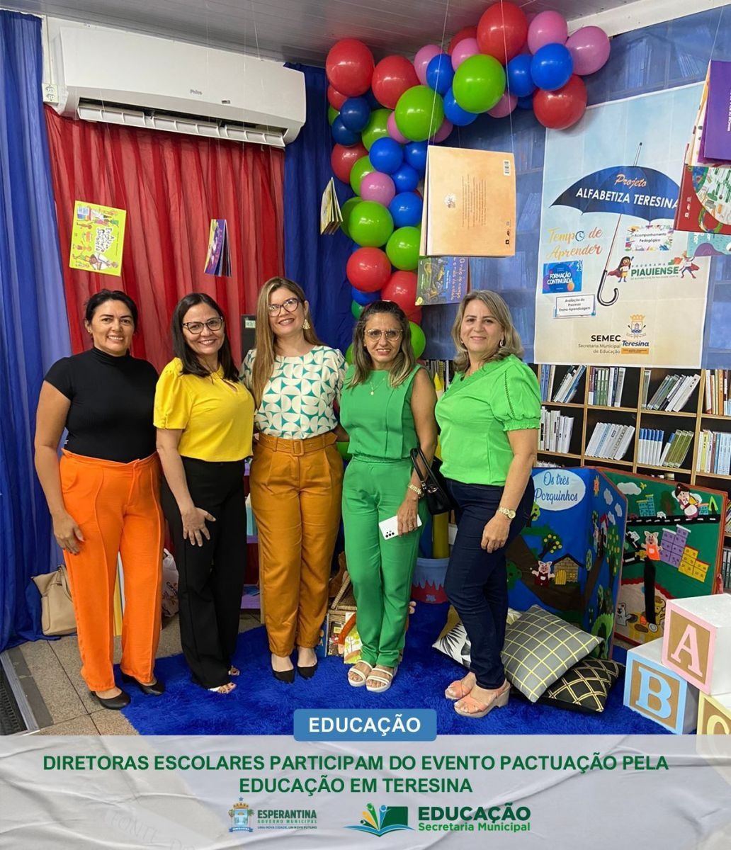 Diretoras escolares da rede municipal participam de evento em Teresina - Imagem 1