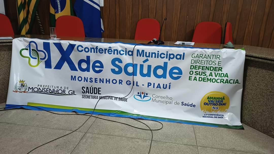 Prefeitura realiza IX Conferência Municipal de Saúde em Monsenhor Gil - Imagem 6