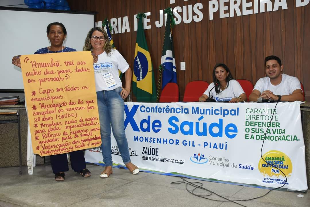 Prefeitura realiza IX Conferência Municipal de Saúde em Monsenhor Gil - Imagem 15