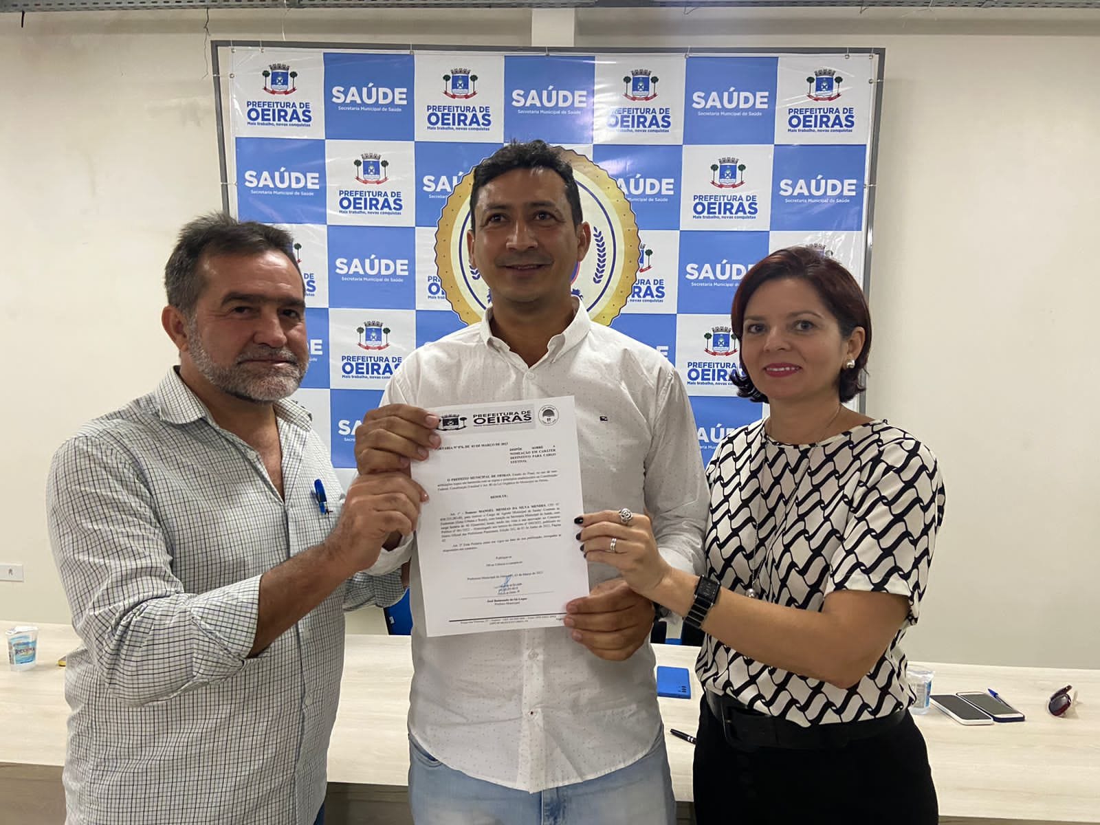 Zé Raimundo nomeia 37 novos servidores para Saúde em Oeiras - Imagem 1