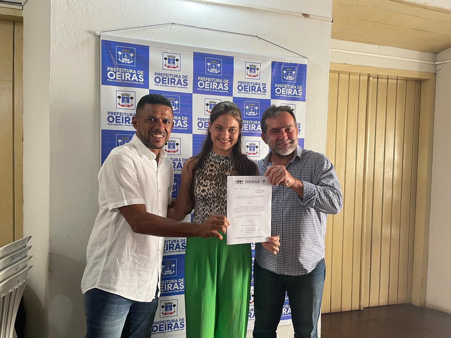 Prefeito Zé Raimundo nomeia agentes municipais de trânsito em Oeiras - Imagem 1