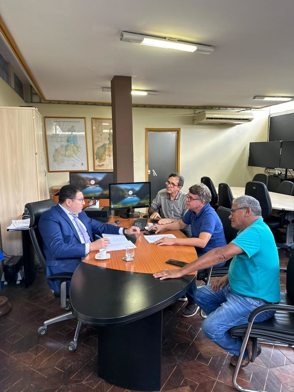 Prefeito João Luiz é recebido pelo novo Coordenador do DNOCS Piauí 