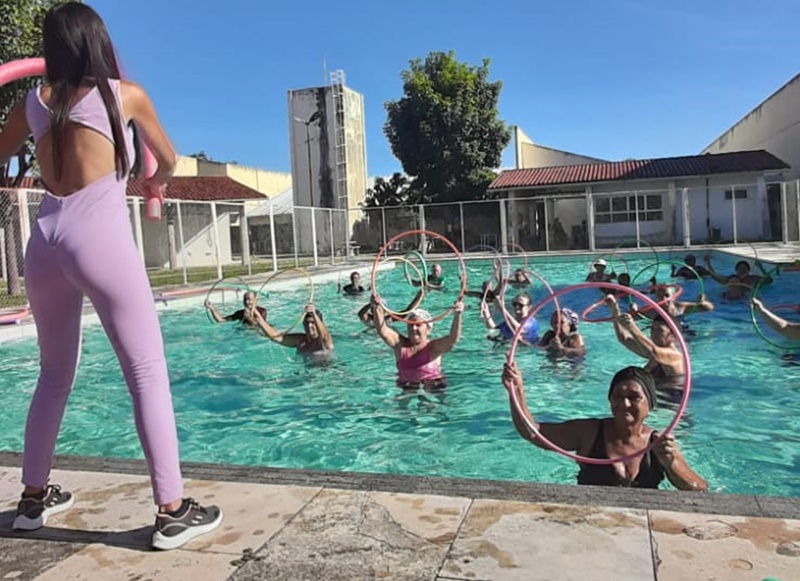 Hidroginástica: projeto estimula saúde e qualidade de vida em Angical - Imagem 3