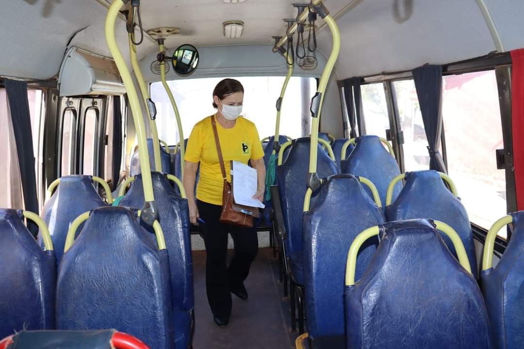 Prefeitura de Monsenhor Gil e Detran em vistoria dos ônibus Escolares  - Imagem 5