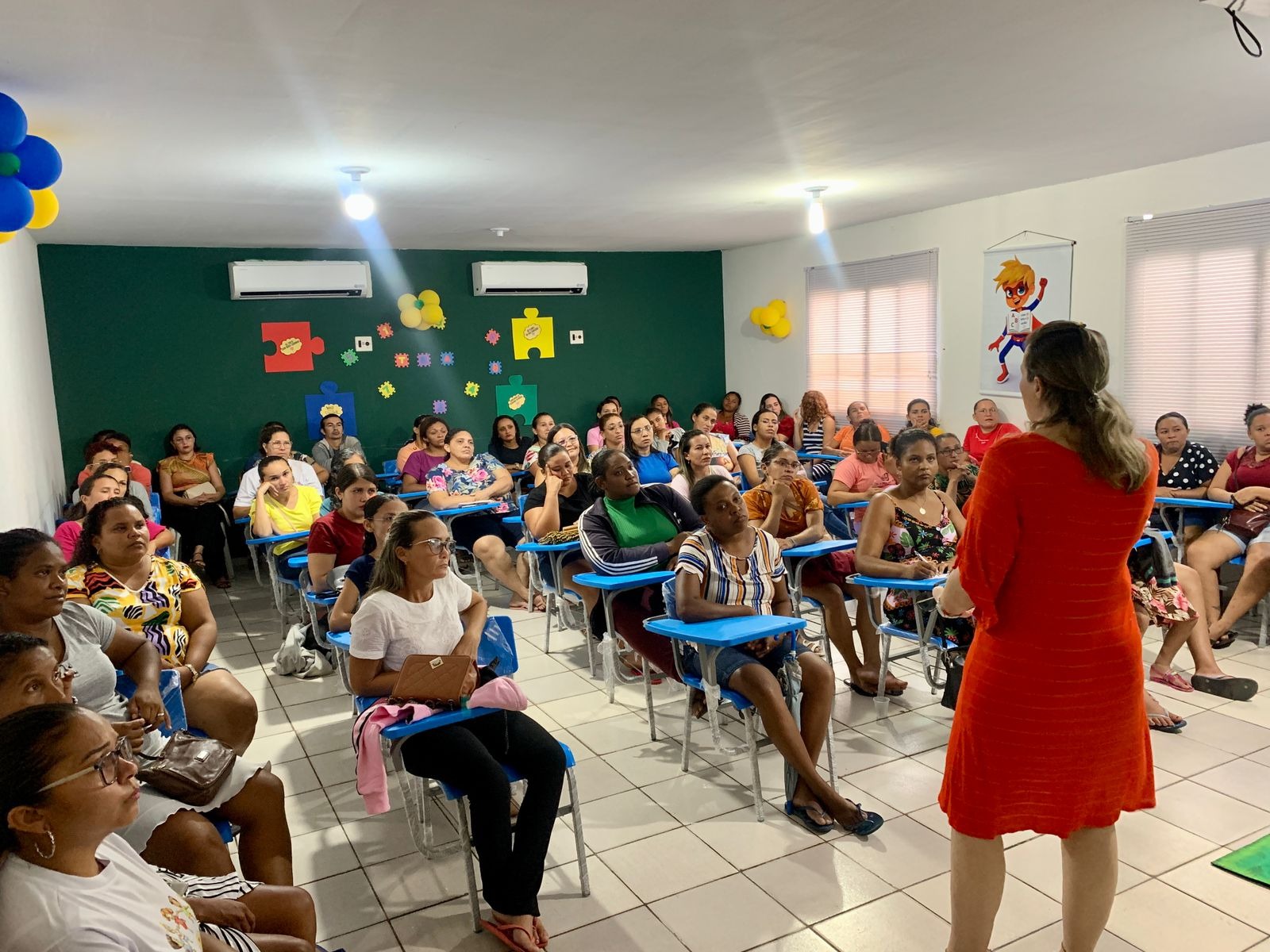Esperantina realiza encontro com pais e familiares de alunos autistas - Imagem 2