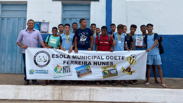 Itainópolis é campeão de futsal da etapa regional dos JEPI`S 2023