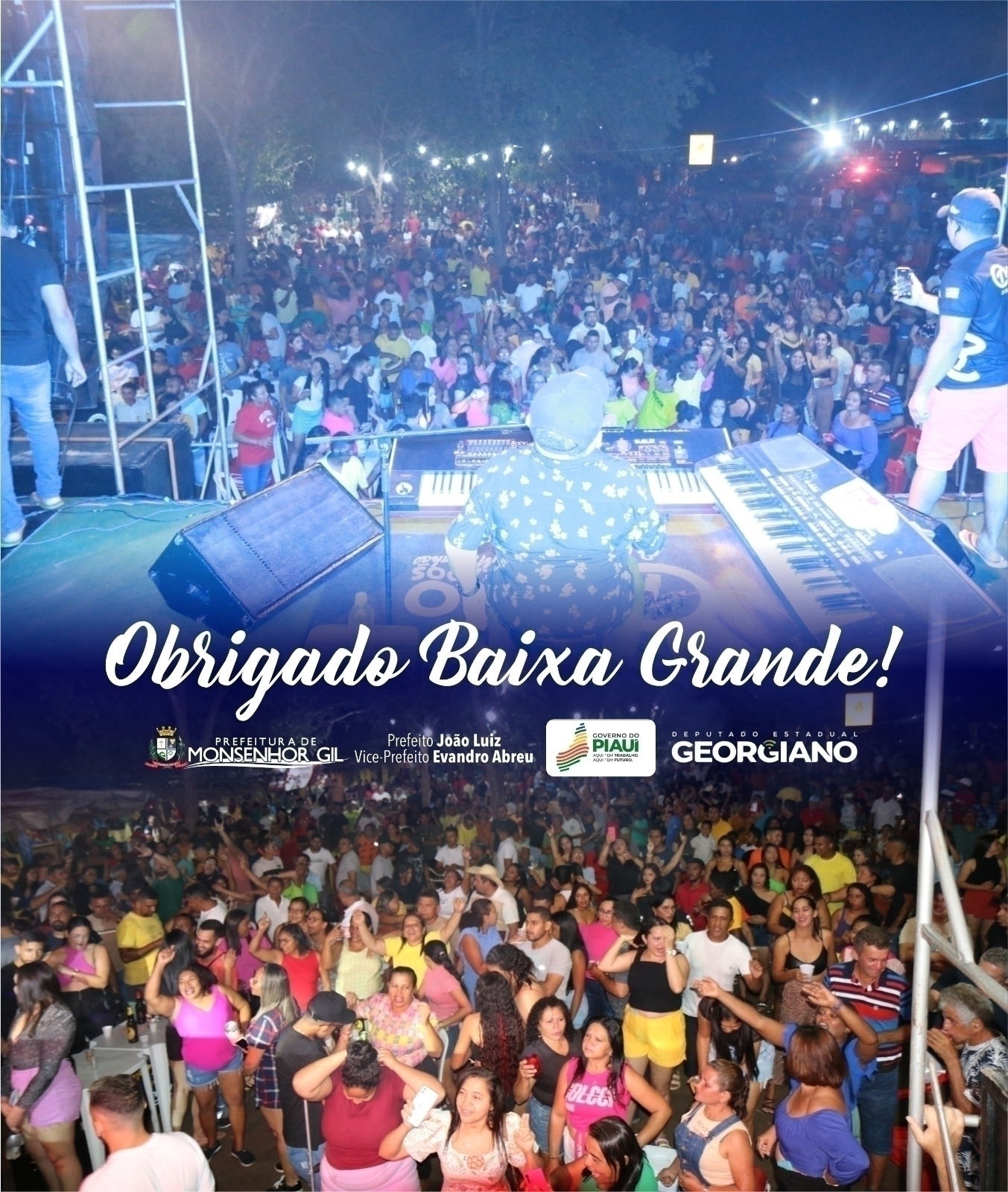 Festejos de Santo Antônio da Baixa Grande em Monsenhor Gil se consolida  